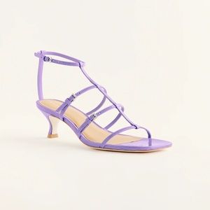 Reformation NWT Sia Cage Sandal - Purple - Size 7